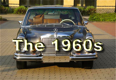 Mercedes Benz cars of the 1960s
